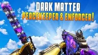 DARK MATTER CAMO UNLOCKED FOR PEACEKEEPER MK2 & ENFORCER! (BO3 Funny Moments)