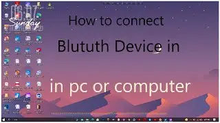 How to connect bluetooth Headphones to Laptop #sefat studio