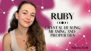 July’s Birthstone: RUBY ❤️ Crystal Healing Meaning  (Zodiac signs, Chakras…)