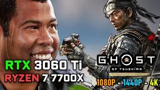 RTX 3060 Ti vs Ghost of Tsushima PC | Incredible Game, Great PC Optimization | 1080P - 1440P - 4K