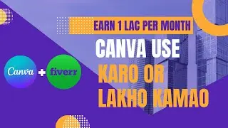 Earn online using fiverr and canva | Online Earning
