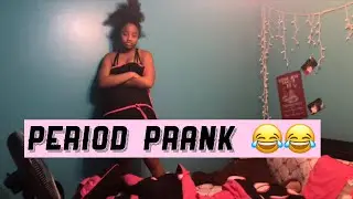 Period Prank on my daughter | she gets mad mad 😂😂😂