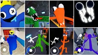 What If I Become Every Monster In Rainbow Friends Monsters Vs Characters