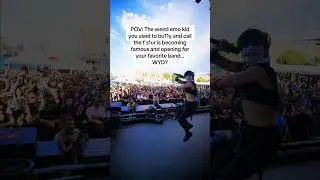 POV: the weird kid you used to bully gets famous and you see THIS🫢 #emo #emomusic #goth #rock #punk