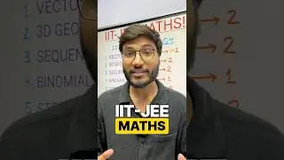 😱IIT-JEE MATHS 70% Questions from 10 Chapters?! 