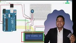 (43) LCD Display with Tinkercad in Hindi || Complete Circuit Theory and Coding Tinkercad experiment