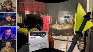 Lethal Company, Top Twitch Jumpscares Compilation Part 8 (Horror Games)