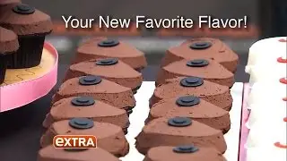 Black Velvet Cupcakes Debut on Extra!