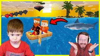 Modded Survival with Loyalty #2 - Shark Attacked! (Minecraft)
