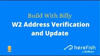 👷 BWB - W2 Address Verification and Update
