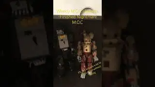 Weekly M.O.C Updates Part 3 #fnaf #fnaf4 #lego #moc #fnaf3 #fnaf2
