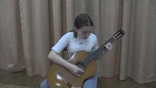 Магомедова Марьям (12 лет) - "Blues im Em", муз. Marco Cirillo