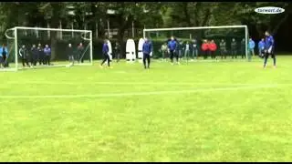 torwart.de-Torwarttraining mit T. Schlieck: Wettkampf mit 3 Toren