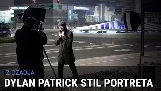 Iz ozadja -  Portret v stilu Dylana Patricka