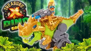 TRESOR X DINO GOLD BATTLE REX The T-Rex is back, meaner than ever!