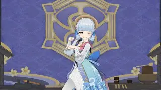 Genshin Impact MMD 神里綾華 (Kamisato Ayaka) ありがとう、にゃあ！ (Arigato Nya~!)