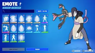All Fortnite Anime Collab Emotes