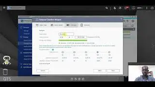Create Storage Volume in QNAP NAS Pool with Drive Encryption and Shared Folder Setup