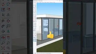 So Faster! Making a Glass Curtain Wall in SketchUp 