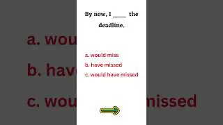 English Grammar Quiz: Choose the correct answer