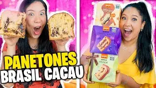 PROVANDO PANETONES DA BRASIL CACAU 2024 | Blog das irmãs
