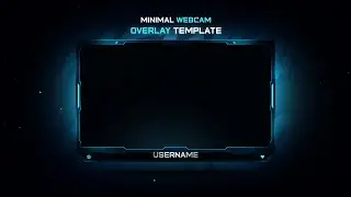 Download Animated Minimal Webcam Overlay Template || Stream Overlay 2023