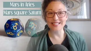 Mars in Aries and Mars square Saturn