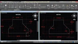 How to convert units of an existing drawing in AutoCAD