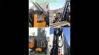 #drillingmachine  hydraulic core drilling rig for deep drilling,  smart flexible ,WA:+8615031569148