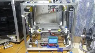 CoreXY 3DプリンタZ軸をベルトドライブ化31(動滑車採用)。Belt Drived Z Axis with CoreXY 3D Printer 31(adopts Movable Pully)