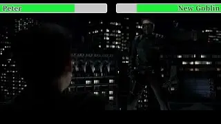 Peter Parker vs New Goblin with Healthbars / Street Fight