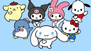 나루토댄스 산리오 친구들 #haidilao #하이디라오 #sanriofriends #CINNAMOROLL #Kuromi #pompompurin