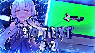 Stroke On 3D Text Like After Effect ! | Full Sub ENG/IND - Basic Panzoid Tutorial #2