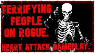 Dark and Darker, BUT I am giving people HEART ATTACKS -  Rogue Jumpscare Gameplay.