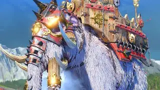 Dwarfs invaded by Norsca - Total War: Warhammer 3 Cinematic Battle