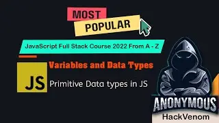 Primitive Data types in JS | Variables and Data Types | HackVenom