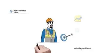Contractors pro online white board explainer video.