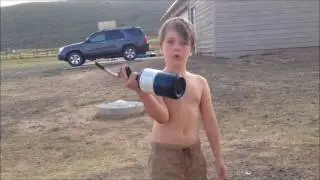 Jacob gets revenge for wasp attack!!