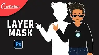 Layer Mask in photoshop. #Easy Tutoria