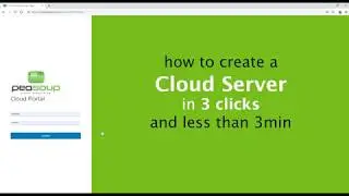 Fast and easy Cloud Server creation with PeaSoup.cloud