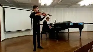 Пустохин Сергей (14 лет), уч-ся 7 класса, Ф. Зейц Концерт №3, 1 ч., конц. Наумов А.В.