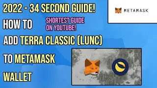 How To Add Terra Classic (LUNC) To MetaMask | 34 second guide - 2022