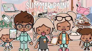 Summer Night Routine In Sweden 🇸🇪 🌙 | *with voice* | Toca Boca Life World