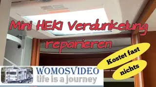 Reparatur Mini HEKI Mückenschutz und Verdunkelung