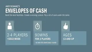 Envelopes of Cash Physical Table Top Board Game: Coming Soon to Kickstarter