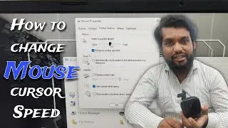 How to change mouse cursor speed window 11 | How to make cursor faster