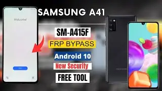 Samsung Galaxy A41 (SM-A415F) FRP Bypass | Latest Security | With Android Utility Tool 100% Working