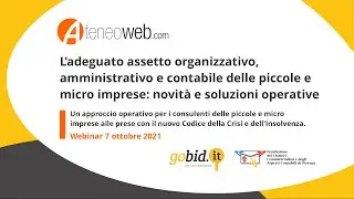 Webinar 7 ottobre 2021