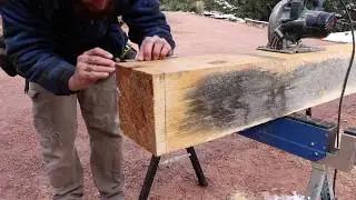 POST & BEAM CONSTRUCTION: posts & sill plates
