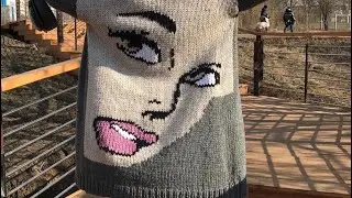 Кардиган Спицами Часть 1